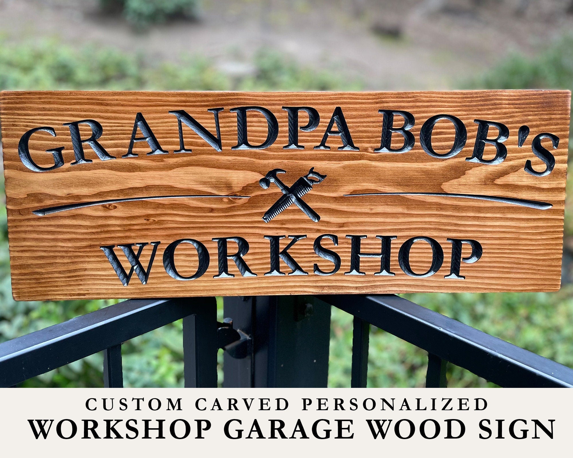 Personalized Workshop store Sign/ Garage Sign